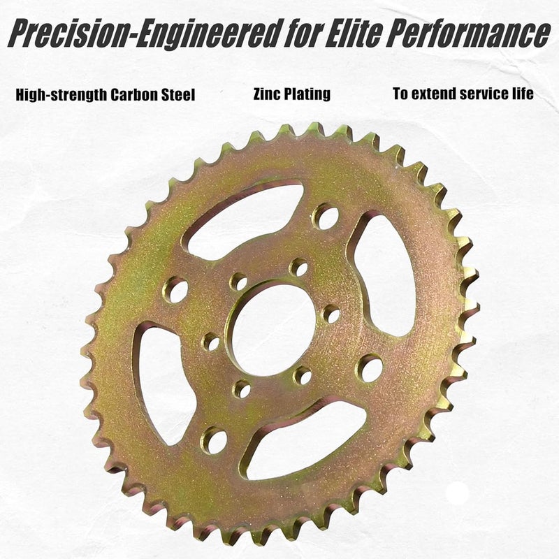 JNDO Mini Bike Sprocket 40T 420 Chain 6 Hole Sporcket High-Speed Rear Sporcket for Coleman CT100U B100 Baja Doodle Bug DB30 Monster Mega Moto Motovox MBX10 - Image 3